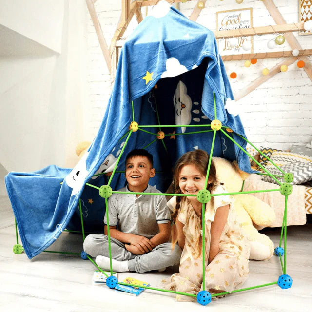 FunFort® Imaginative Mini Fort Kit | All Ages | STEM Toy | 66 to 217 Pieces